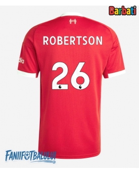 Liverpool Andrew Robertson #26 Tricou Fotbal Replică 2025-26 Barbati Acasa